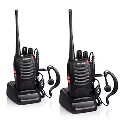kupować 3 - 8 km UHF Baofeng BF-888S Wireless Walkie Talkie 400-470MHZ Radio dalekiego zasięgu produkcja internetowa