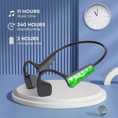 kupować Langsdom Sport słuchawki bluetooth Akcesoria do dwóch stron Radio bez dotyku Ekran Kości Przewodzenie Bluetooth Słuchawki z Bluetooth V5.4 Standard produkcja internetowa