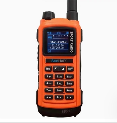 kupować SenHaiX 8800 5W UHF VHF Walkie Talkie with 128 Channels produkcja internetowa