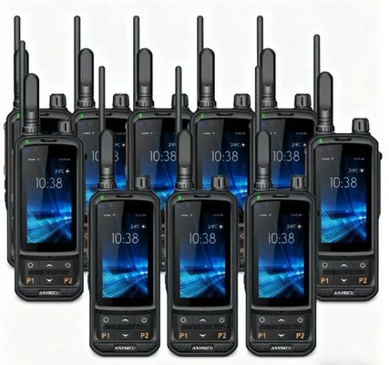kupować Przenośne radio dwukierunkowe 4G IPX-3, wodoodporne, z baterią 3500mAh i Android WiFi Zello POC Push to Talk produkcja internetowa