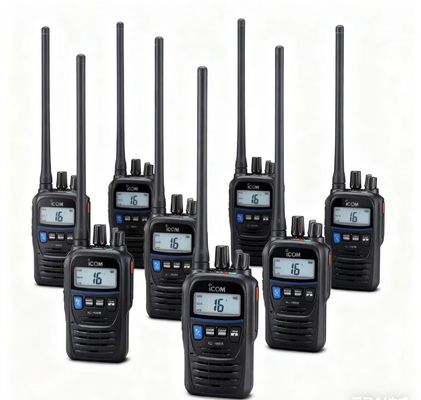 kupować Icom IC-M85UL VHF Marine Radio Walkie Talkie z 16 kanałami przechowywania i temperaturą pracy -20C~+60C dla niebezpiecznych miejsc produkcja internetowa