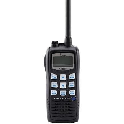 kupować IC-M36 Maritime Hand-held Intercom VHF Floating Walkie Talkie with 8-12nm Talk Range 5W Output Power and 88 Storage Channels produkcja internetowa
