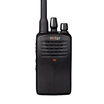 Cyfrowe dwa-drogowe radio A1i Czarne zewnętrzne przenośne VOX Kompatybilność cyfrowo-analogowa Jasna mowa Komercyjny walkie-talkie