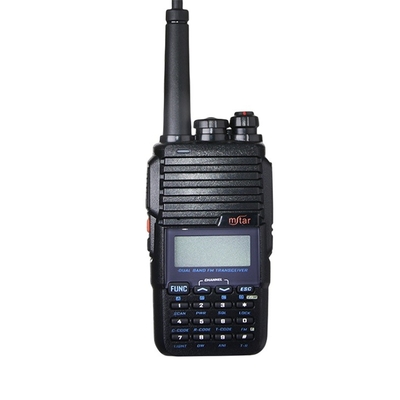 Wielkiego zasięgu VHF UHF Bezpieczeństwo głosowe FM Przenośny nadajnik bezpieczeństwa walkie talkie M-UV3 8 watów