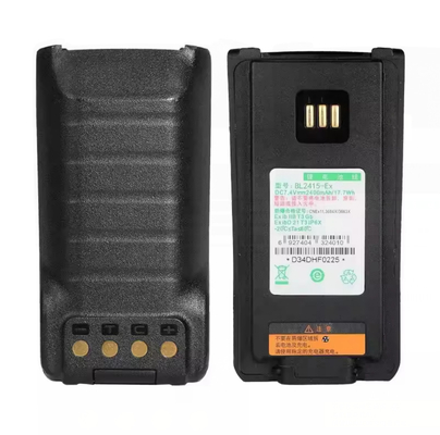 Akumulator BL2415Ex Dwu-Way Radio Akumulator ładowalny Akumulator Li-Ion Bezpieczny Akumulator Li-Ion Wyzbrojeniowy Akumulator Litowy