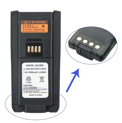 Akumulator BL1806 BL2505 2000mAh Akumulator PT580 PT580H PT580H Plus Wymienny walkie talkie