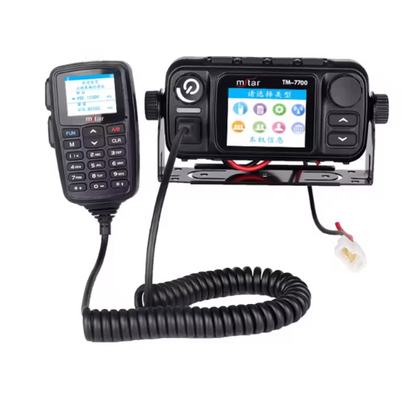 TM-7700D LTE WCDMA GSM IP Network POC Dwupasmowe radio komórkowe z GPS CZARNY CEL TELF