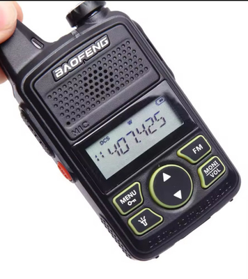 Bf-T1 2W 2km 5km zasięg USB do ładowania Mini Baofeng Walkie Talkie do restauracji