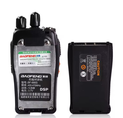 BF-666S Dwupasmowe radio 5 watów UHF Radio walkie-talkie