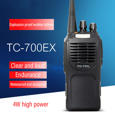 TC-700EX wodoodporny, bezprawny, Hytera, dwukierunkowy, radiowytrzymały alarm awaryjny