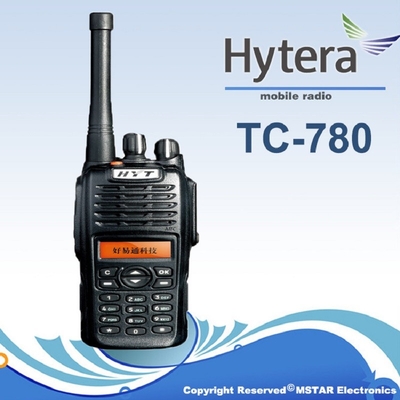 TC780 IP54 Gwarancja bezpieczeństwa Kompletna sygnalizacja Podstawowy rozwój Walkie Talkie