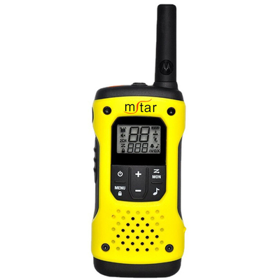 Motorola T92 Dwu-Way Radio Kompaktowy Design Mocna Wydajność Zewnętrzny Żółty
