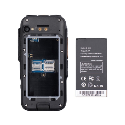INRICO S100 POC Długodystansowe radio dwukierunkowe Łatwe obsługiwanie POC Długodystansowe radio dwukierunkowe z łącznością NFC 4000 MAh Bateria 2,8' ekran dotykowy