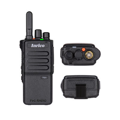 INRICO T521 POC Długodystansowy Dwu-Way Radio Power Speaker Cellular Walkie-Talkie 3W Speaker 2.8' Touch Display Długodystansowa komunikacja