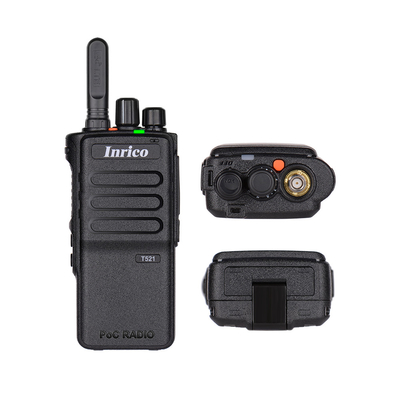 INRICO T521 POC Długodystansowy Dwu-Way Radio Power Speaker Cellular Walkie-Talkie 3W Speaker 2.8' Touch Display Długodystansowa komunikacja