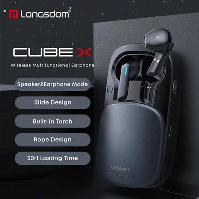 Langsdom Bluetooth Speaker Akcesoria do Dwu-Way Radio Bezprzewodowy Czas opóźnienia 41-50 ms Wodoszczelne słuchawki Bluetooth z zestawem chipów JL
