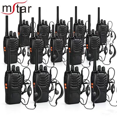 Baofeng BF-888S Plus UHF Walkie Talkie z zasięgiem 3-5 km