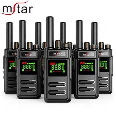 MSTAR DG-798 Profesjonalny walkie-talkie z nadajnikiem bezprzewodowym o zasięgu 5000 km i jedną kluczową częstotliwością VOX Flashlight FM