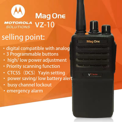 Oryginalny VZ-10 Wysokiej mocy wodoodporny ręczny dwukierunkowy radiowy walkie-talkie z pilotażem do użytku na zewnątrz